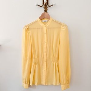 PARIS ATELIER Yellow Blouse